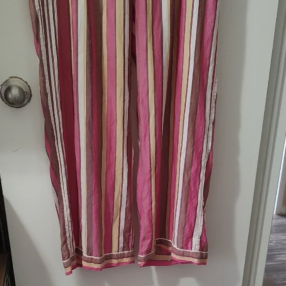 Stars Above Pink and White Striped Maxi Skirt - Picture 2 of 5